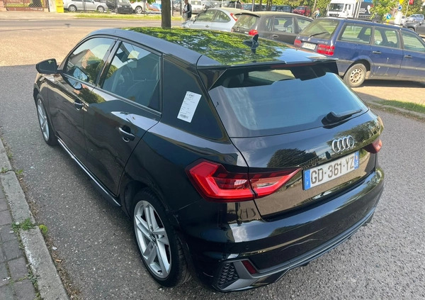 Audi A1 cena 41900 przebieg: 70000, rok produkcji 2020 z Chodzież małe 407